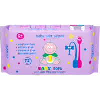Детские влажные салфетки Soft