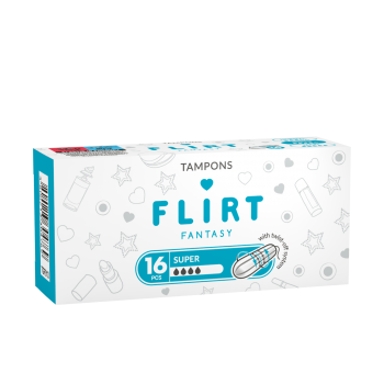 Hygienic tampons SUPER